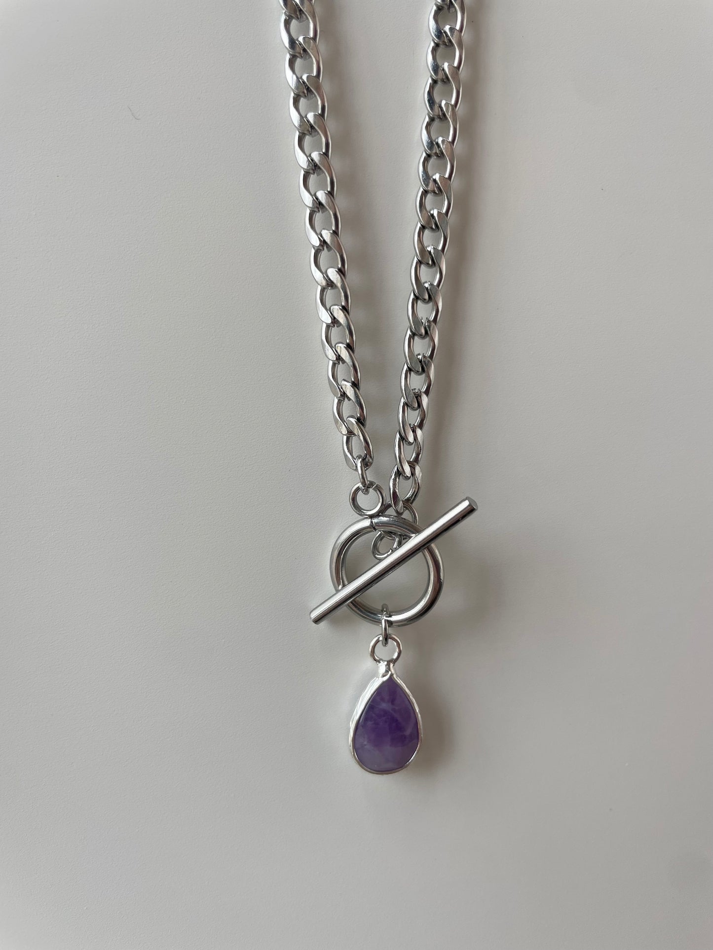 Amethyst Stone Necklace