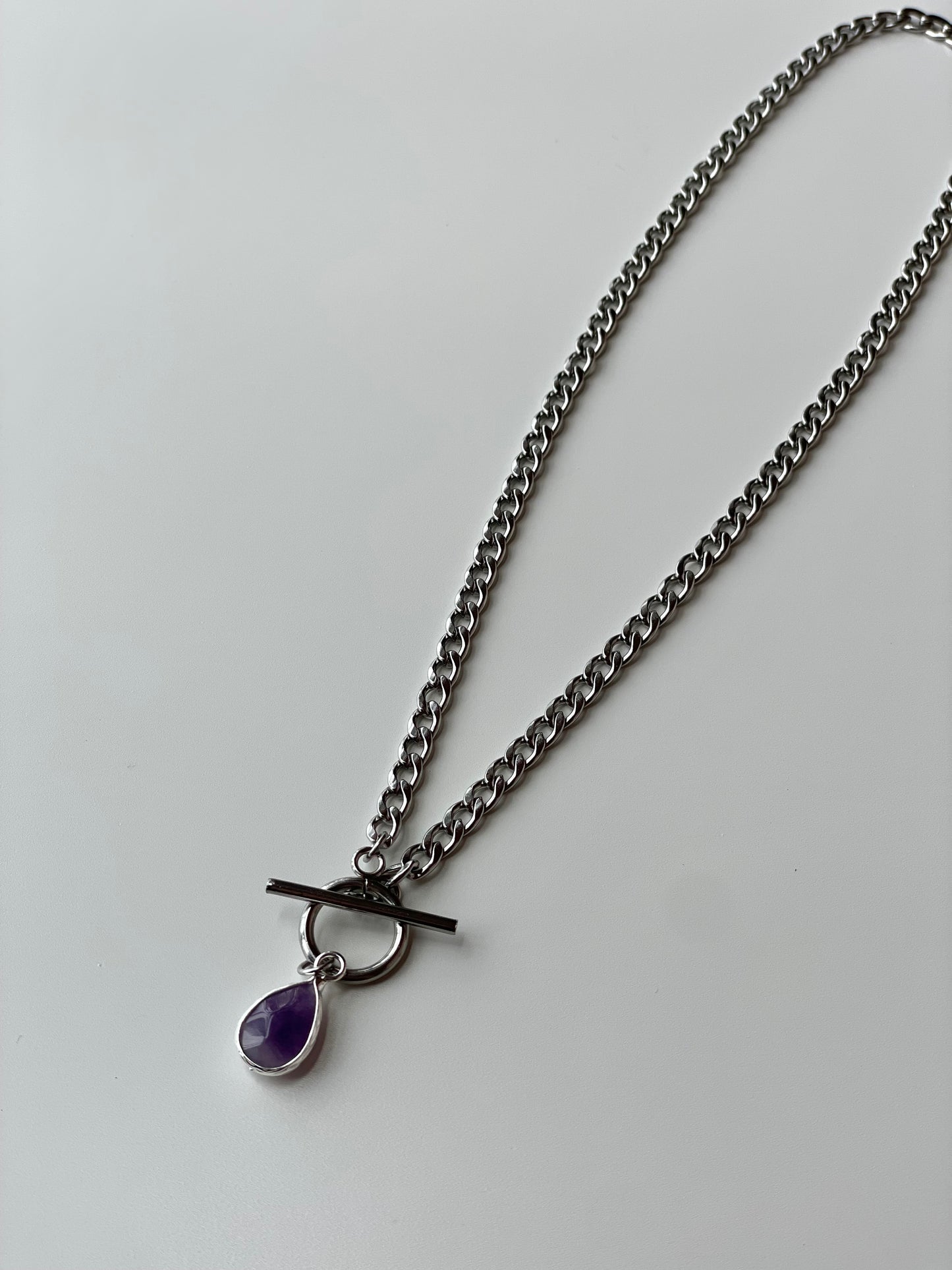 Amethyst Stone Necklace